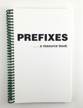 Prefixes: A Resource Book