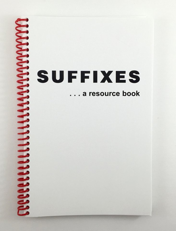 Suffixes: A Resource Book