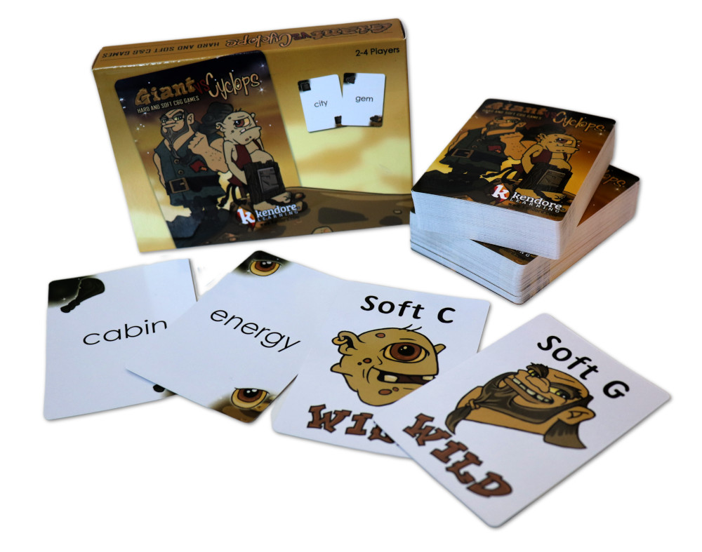 Giant vs. Cyclops: Hard and Soft C & G Card Games