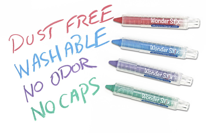 Wonder Stix Dry Erase Crayons: Set of 12 - Click Image to Close