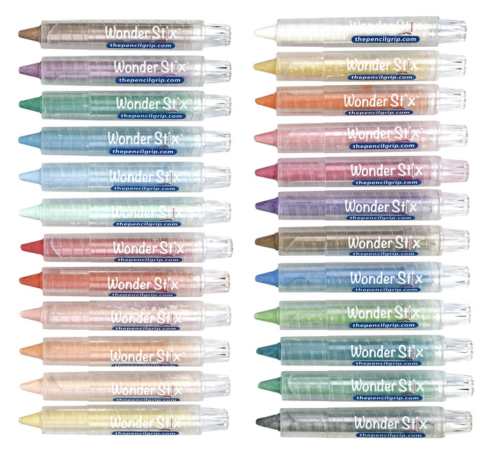 Wonder Stix Dry Erase Crayons: Set of 24 - Click Image to Close